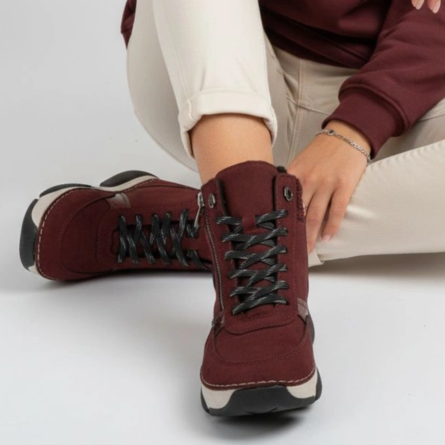 Členkové Topánky RIEKER - 45960-35 Red