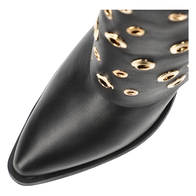 Čižmy Carinii - B10052_-E50-000-000-E72 Czarny