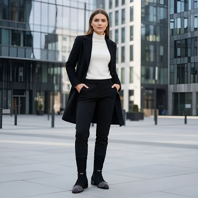 Členkové Topánky S.BARSKI - MR52-165 Black