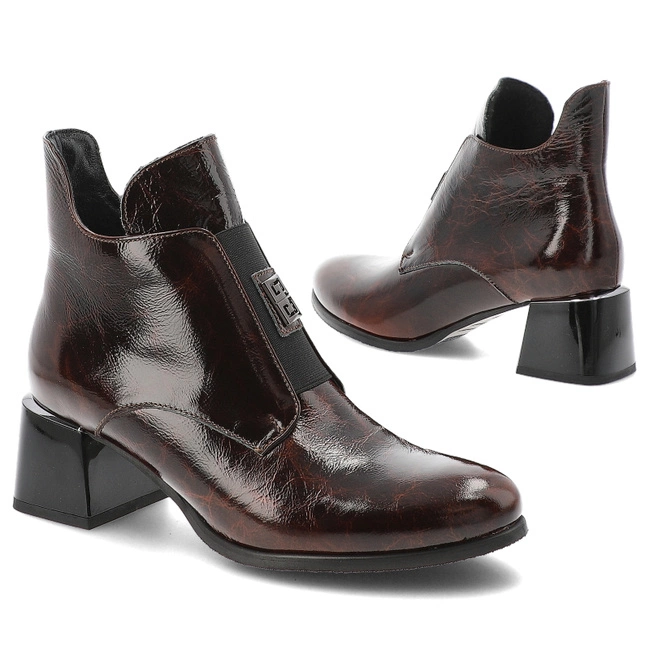 Členkové Topánky ARMODO - 60560 Naplak Brąz+W