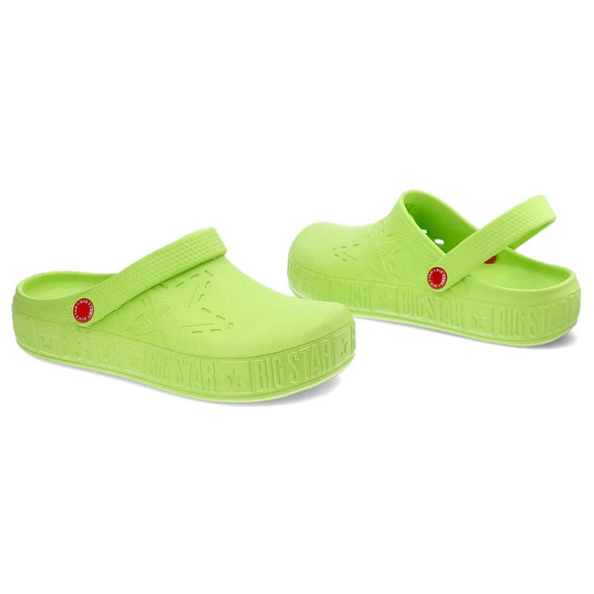 Šľapky Big Star - II275006 Zielony
