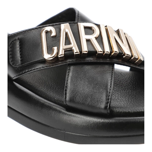 Šľapky Carinii - B9449_-E50-000-000-F74 Czarny