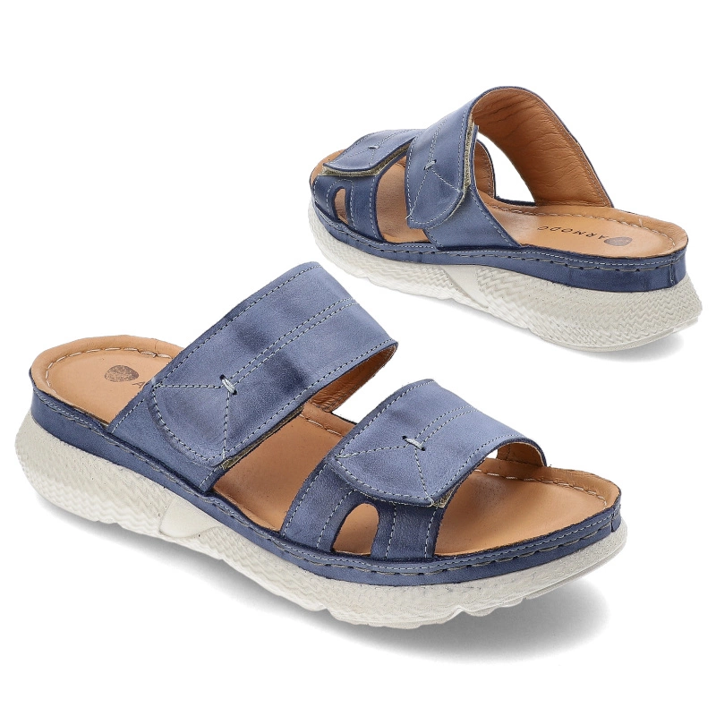 Šľapky Armodo - K984 Niebieski 11