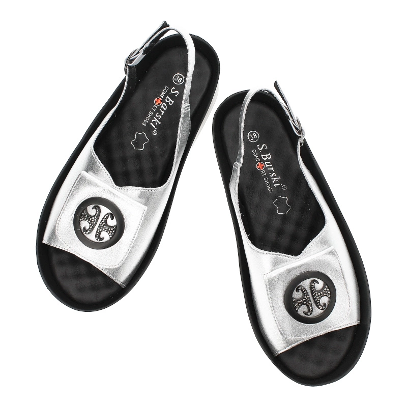 Sandále S.Barski - KV27-023 Silver