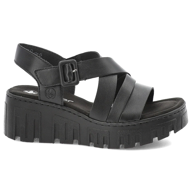 Sandále RIEKER - 68063-00 Black