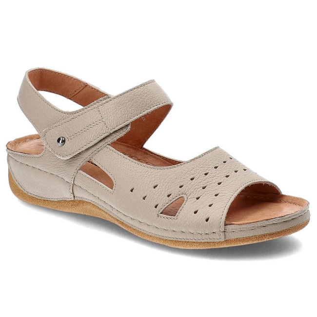 Sandále Pollonus - 5-1515-006 Vanilia Verona