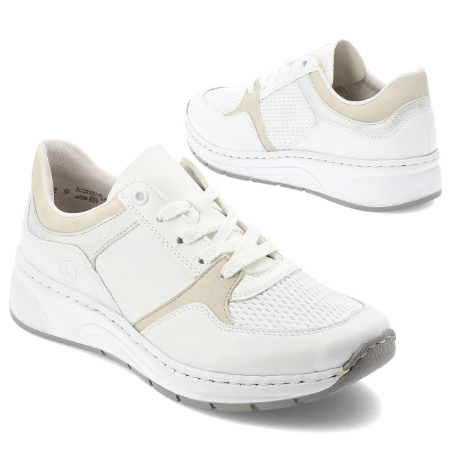 Tenisky RIEKER - N6502-80 White