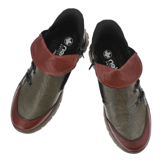 Členkové Topánky RIEKER - N1353-52 Green