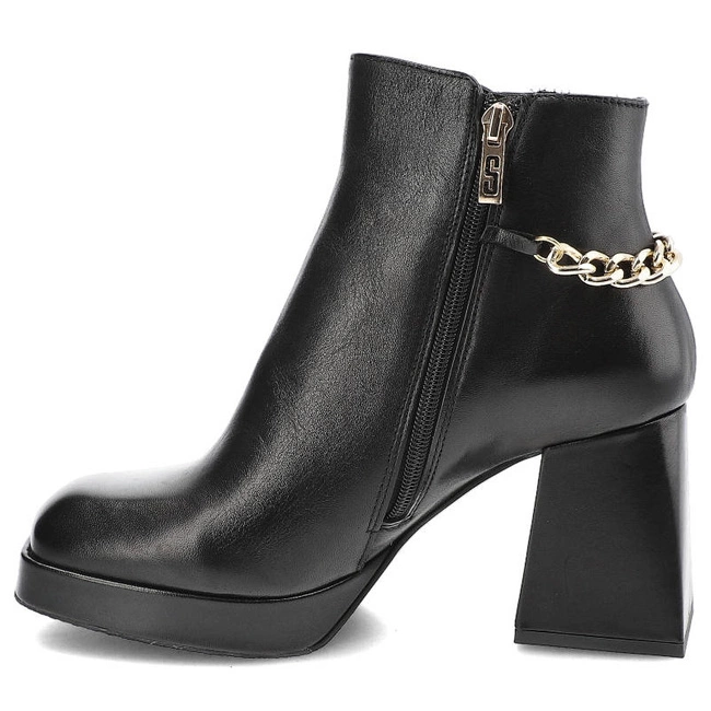 Členkové Topánky Simen - 5645A Czarny