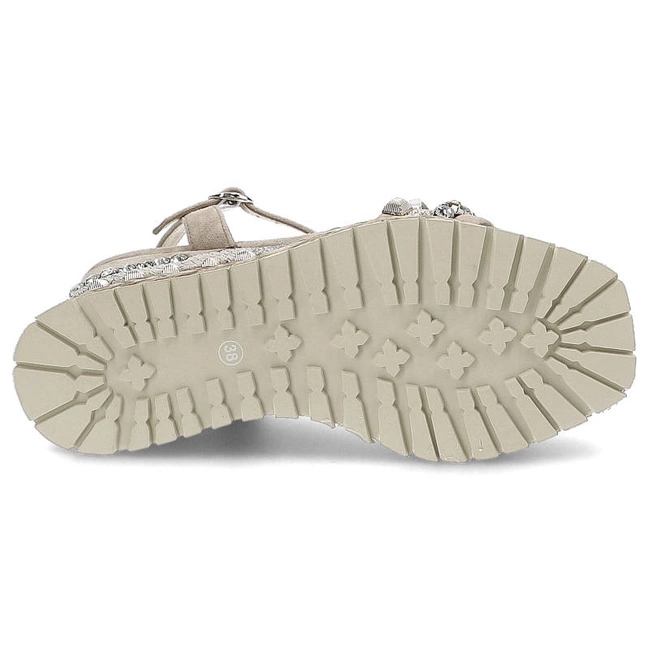 Sandále Alma en Pena - V22205 Suede Taupe