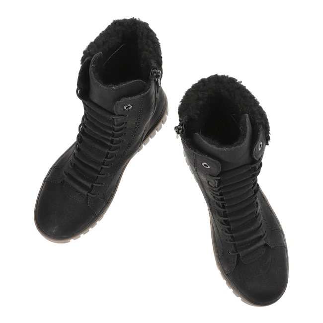Členkové Topánky Rieker - Y3467-00 Black