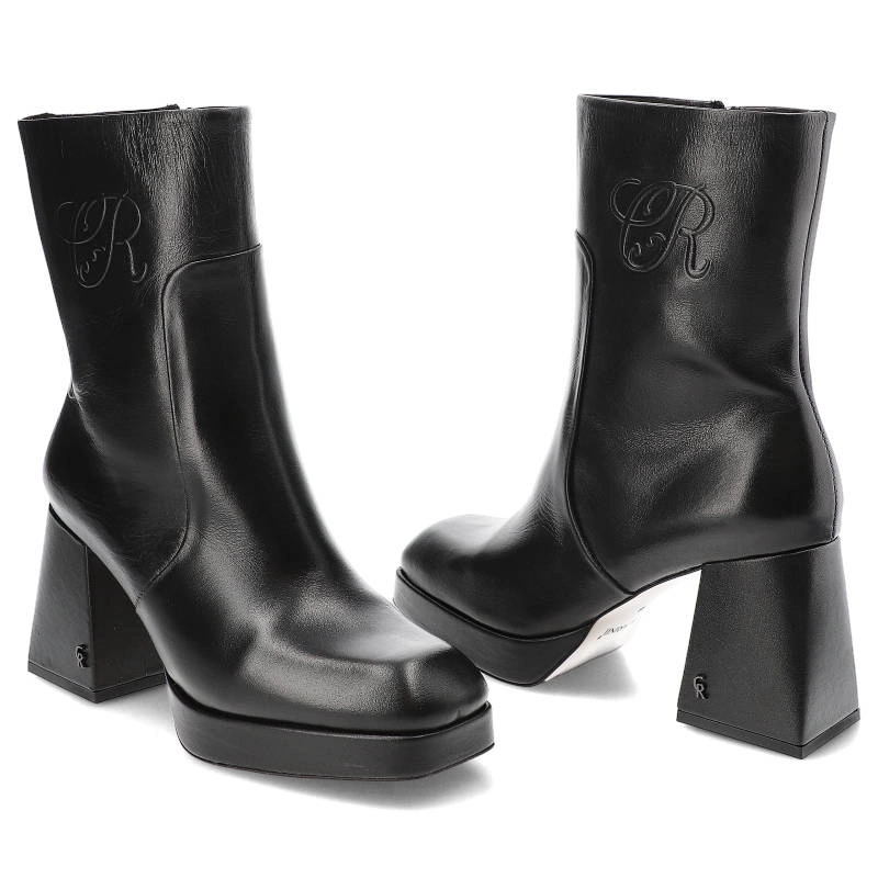 Členkové Topánky Carinii - B8547_-E50-000-000-E61 Czarny