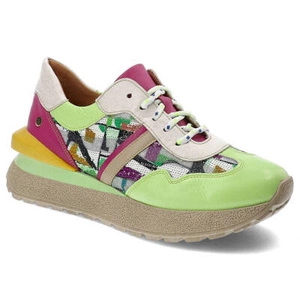Tenisky Maciejka - 06322-09/00-1 Zielony+Róż