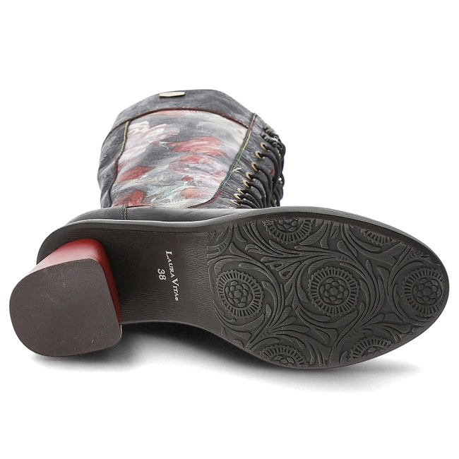 Čižmy LAURA VITA - Evcao 50 SL68259-50 Noir