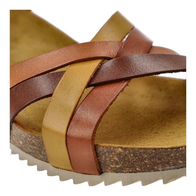 Sandále HEE - 25001 Vaquetilla Cu/Pa/N/Al