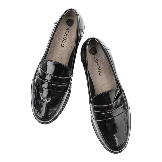 Poltopánky Armodo - 209 Czarny Naplak