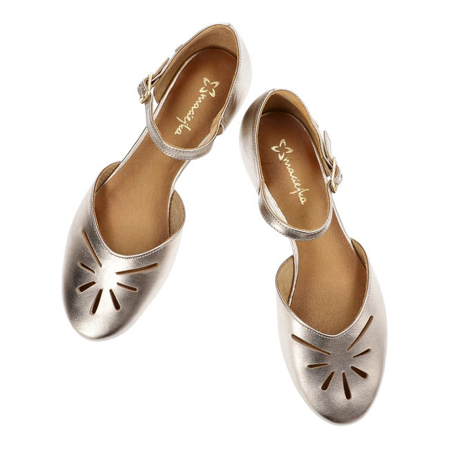 Sandále Maciejka - 06641-25/00-5 Złoty