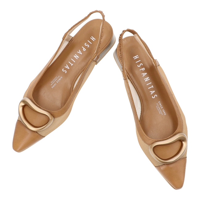 Sandále HISPANITAS - HV253955 Soho-V25 Cuoio Mesh-V25 Cuoio