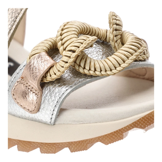 Sandále HISPANITAS - CHV253964 Boleromet-V25 Silver Boleromet-V25 Cava