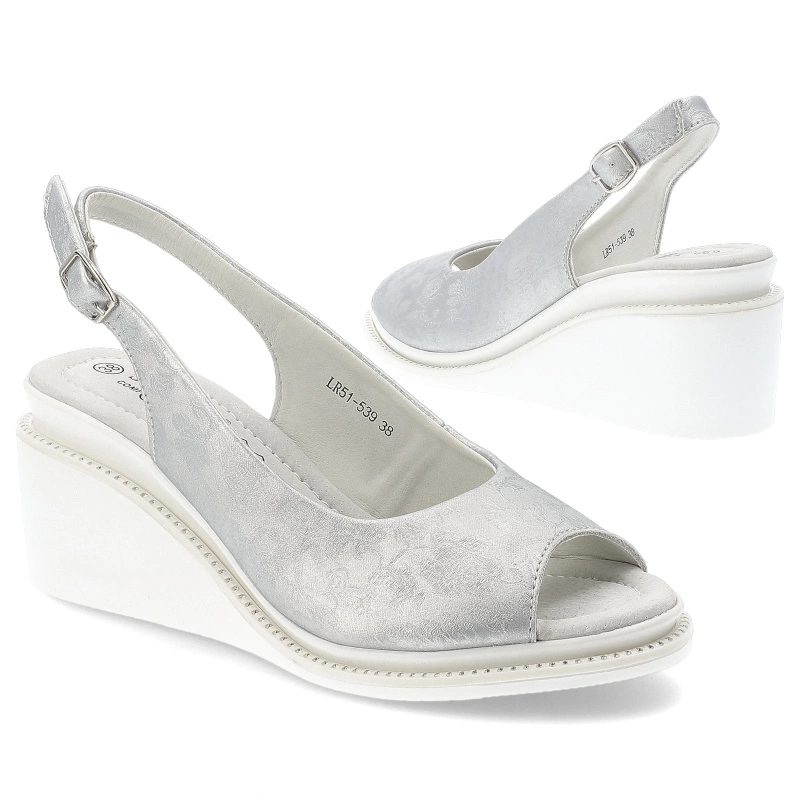 Sandále S.BARSKI - LR51-539 Silver