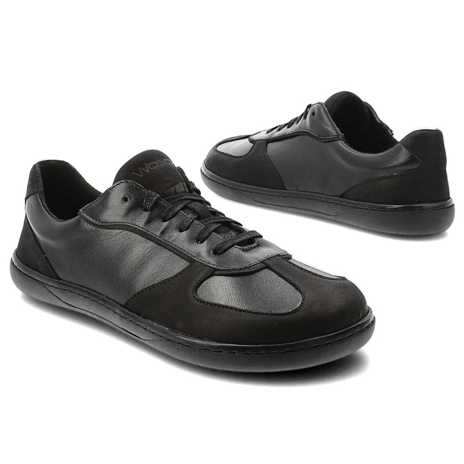 Poltopánky Barefoot WASAK - 0790 Czarny