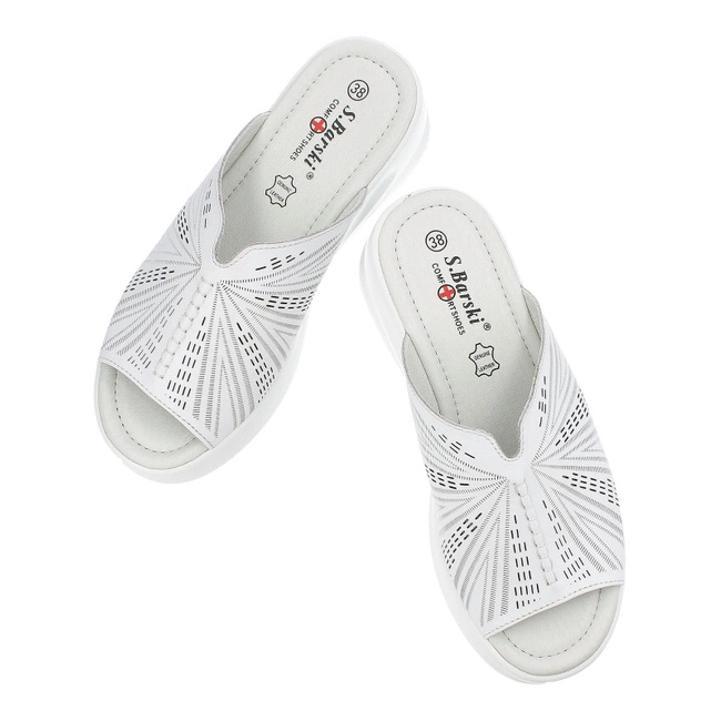 Šľapky S.Barski - LR275 White