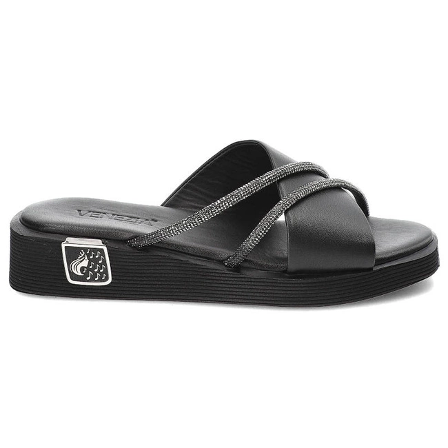 Šľapky Venezia - 03-920 Black