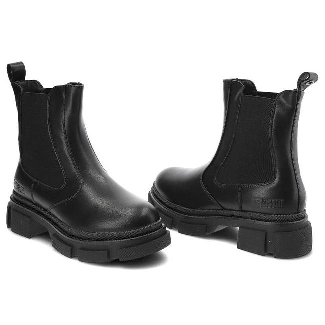 Členkové Topánky Chelsea Big Star - KK274485 Czarny