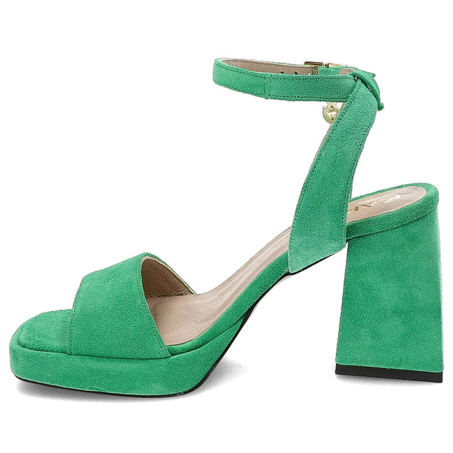 Sandále Karino - 4217/026-P Zielony/Welur