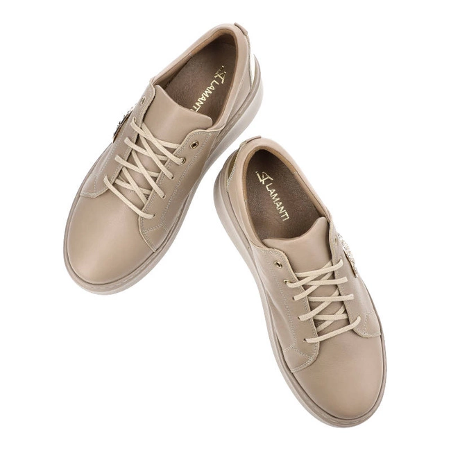 Tenisky Lamanti - 955C Beż 245