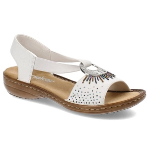 Sandále Rieker - 60880-80 White