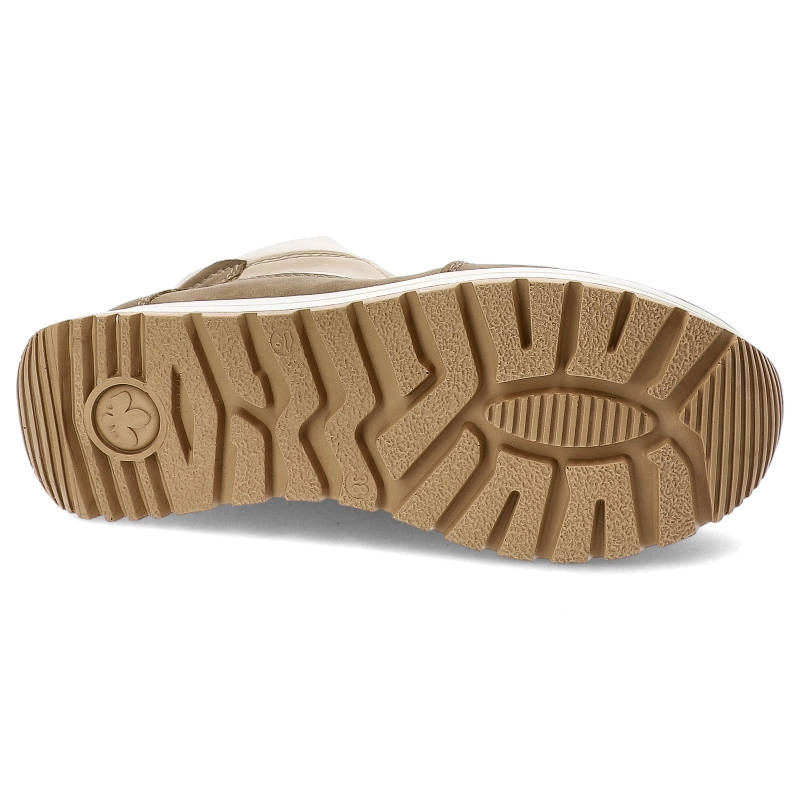 Členkové Topánky Rieker - N4051-62 Beżowe