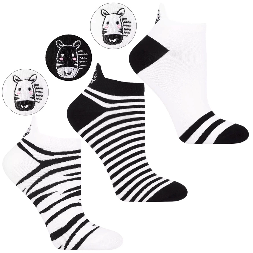 Ponožky MORAJ 3 Pary - CSD240-108 Mix Kolor