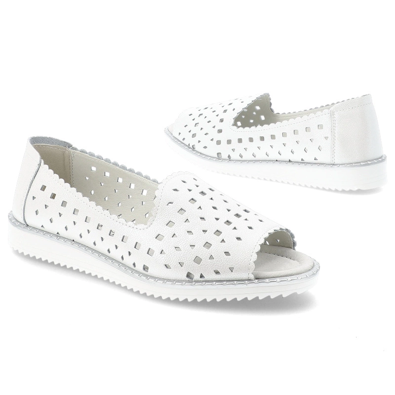 Poltopánky S.BARSKI - LR51-922 Pearl White