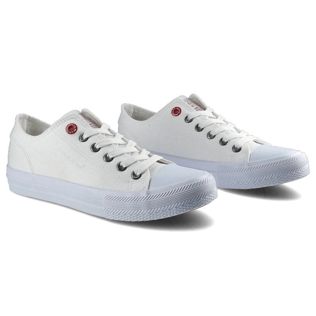 Plátenky Cross Jeans - HH2R4017C Biały