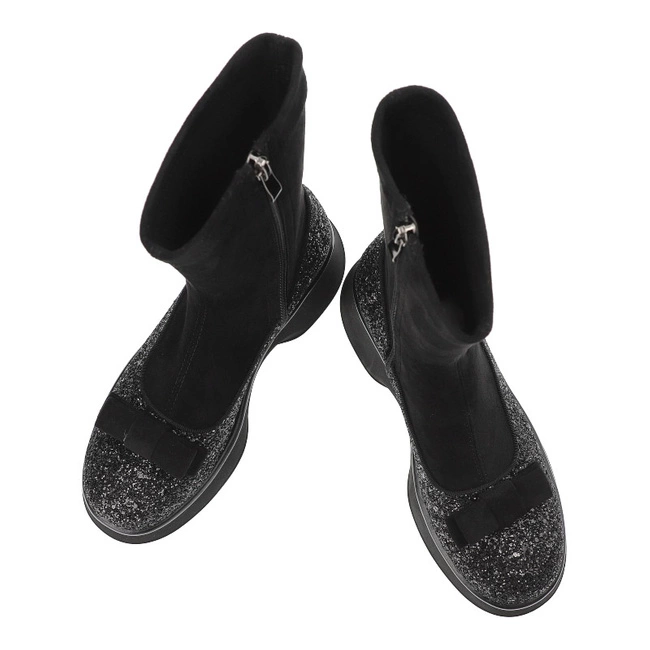 Členkové Topánky Sca'viola - S-288 Black