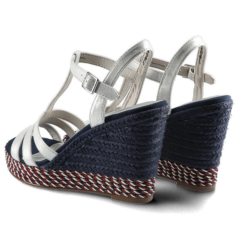 Sandále Tamaris - 1-28372-24 127 Wht Met.Comb