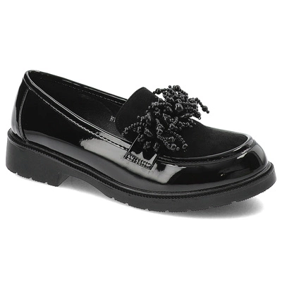Poltopánky S.Barski - HY42-369A Black Patent