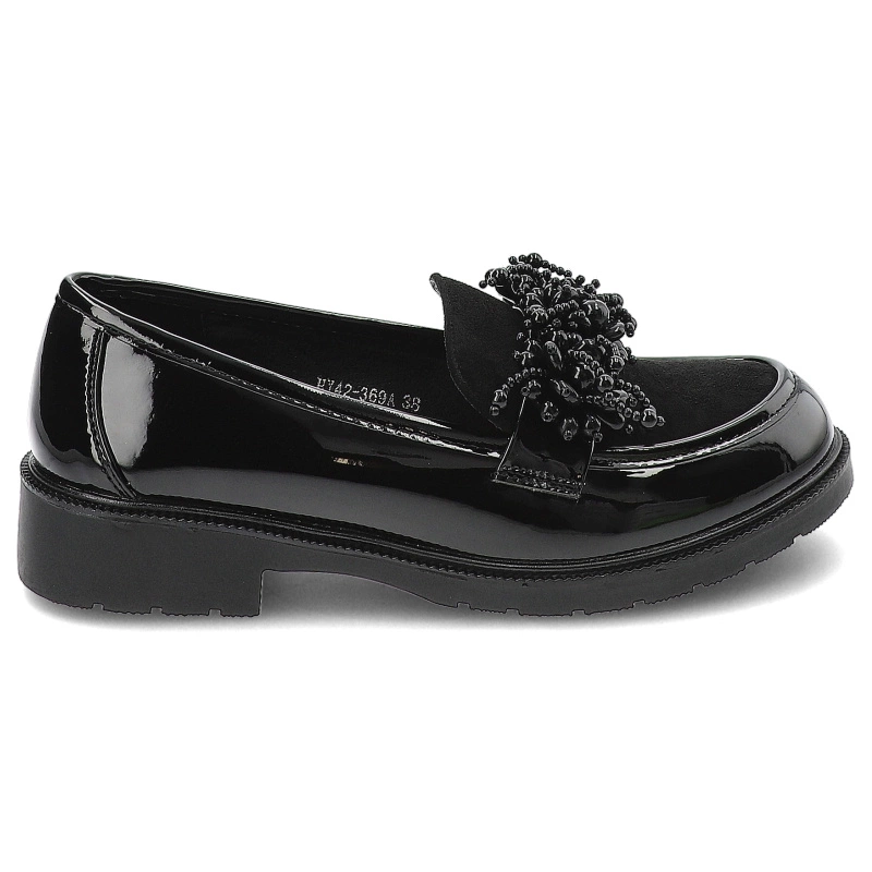 Poltopánky S.Barski - HY42-369A Black Patent