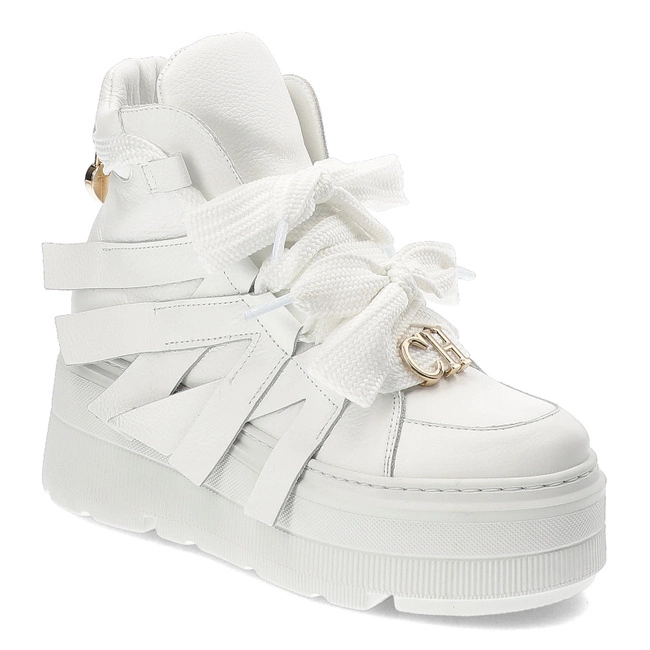 Členkové Topánky Chebello - 4561_-154-000-MIC-S332 Biały