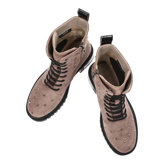 Členkové Topánky S.Barski - MR880-017 Taupe