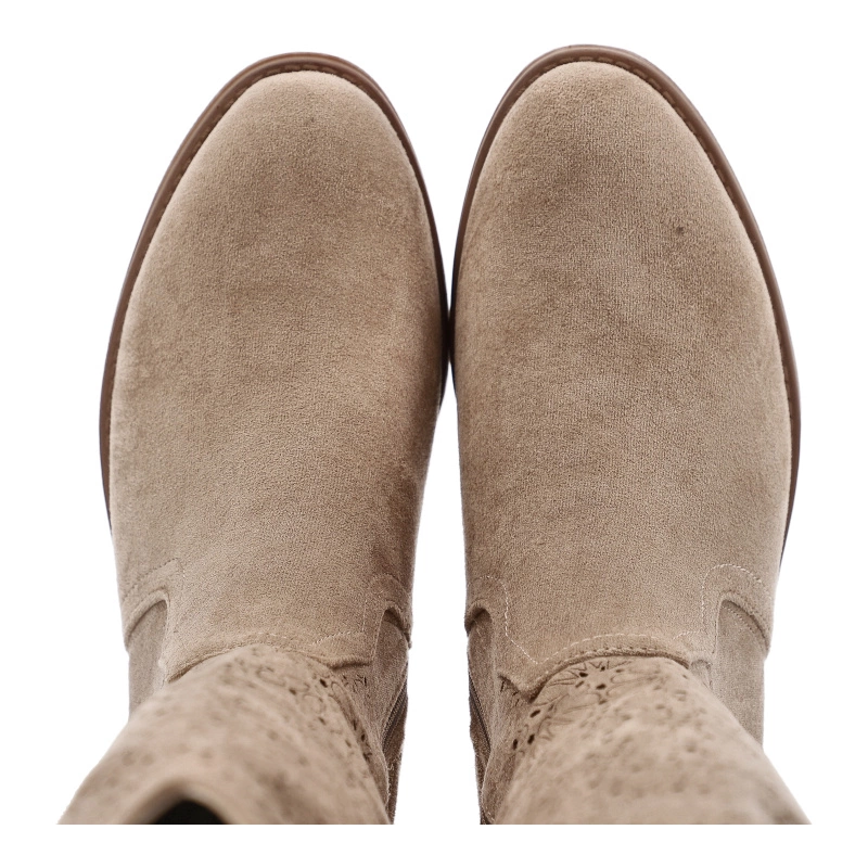 Čižmy S.BARSKI - HY52-533 Beige