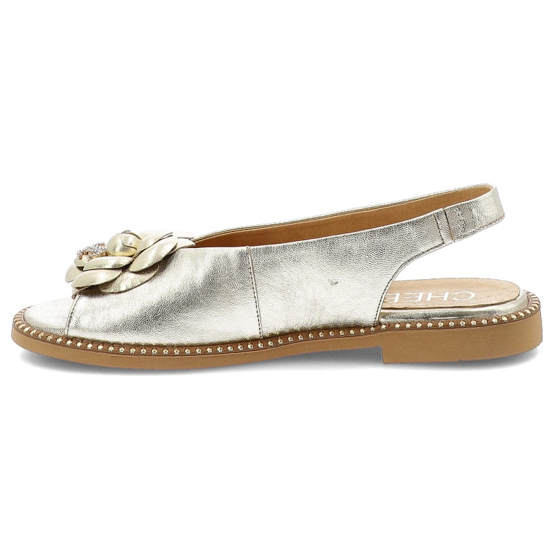 Sandále CHEBELLO - 4642_-046-000-PSK-S373 Złoty