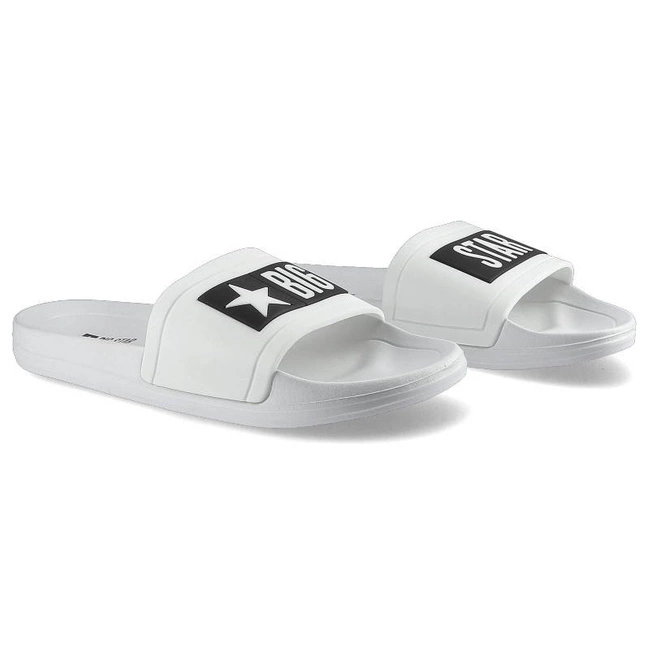 Šľapky Big Star - DD274A264 Biały