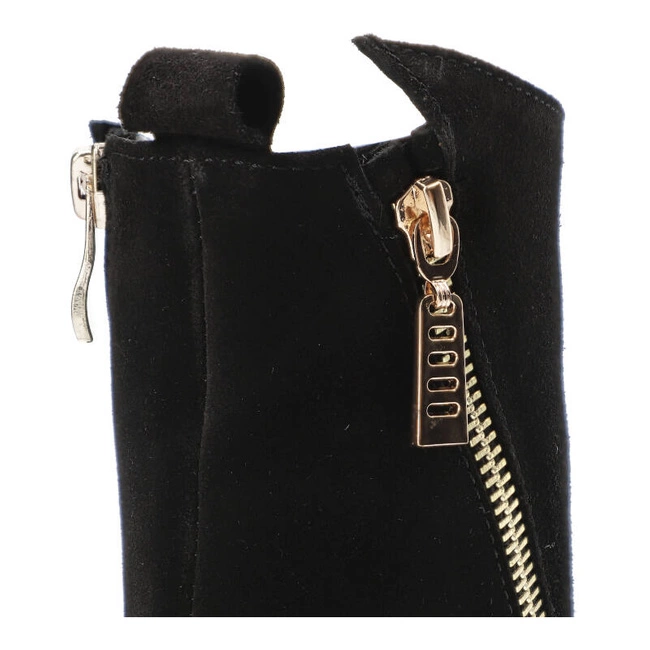 Členkové Topánky Damiss - DS-732 Czarny Welur/Koc