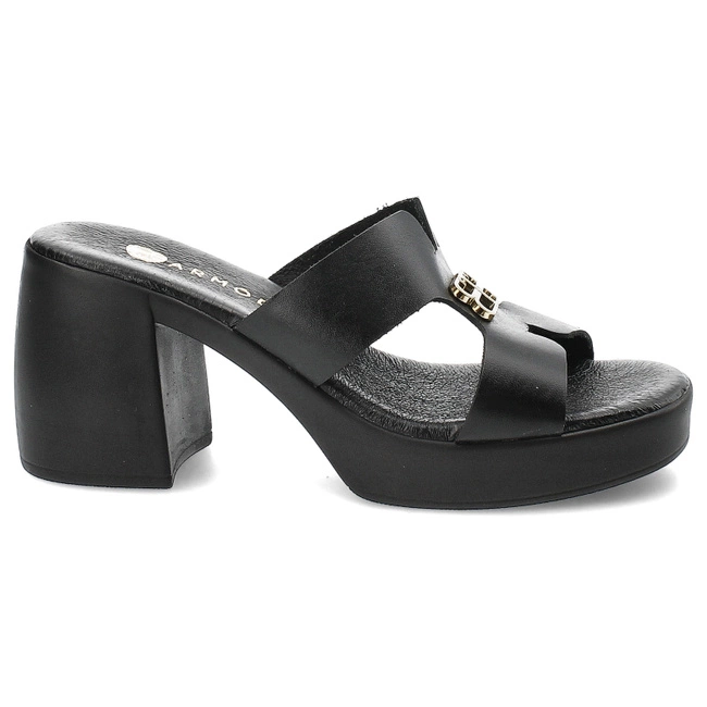 Šľapky Armodo - 40419 Bf.Czarny+Zł