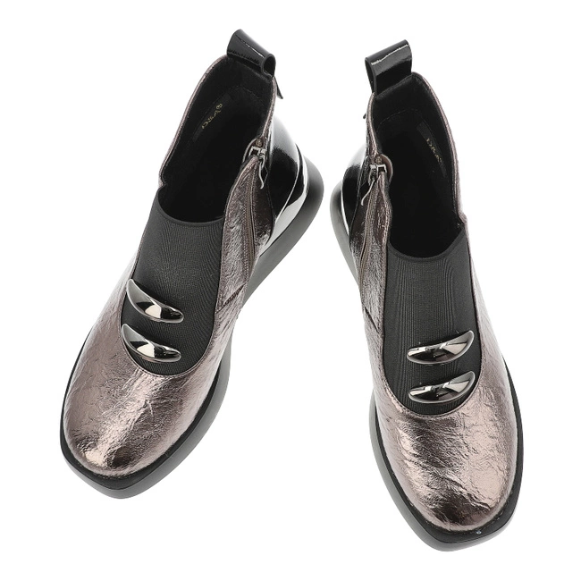 Členkové Topánky S.BARSKI - MR52-106 Pewter