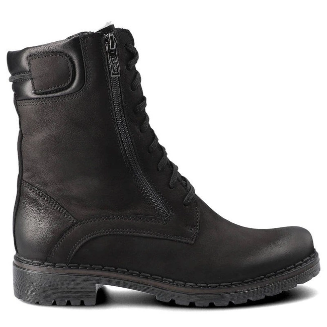 Členkové Topánky Simen - 08237 S04/Czarny