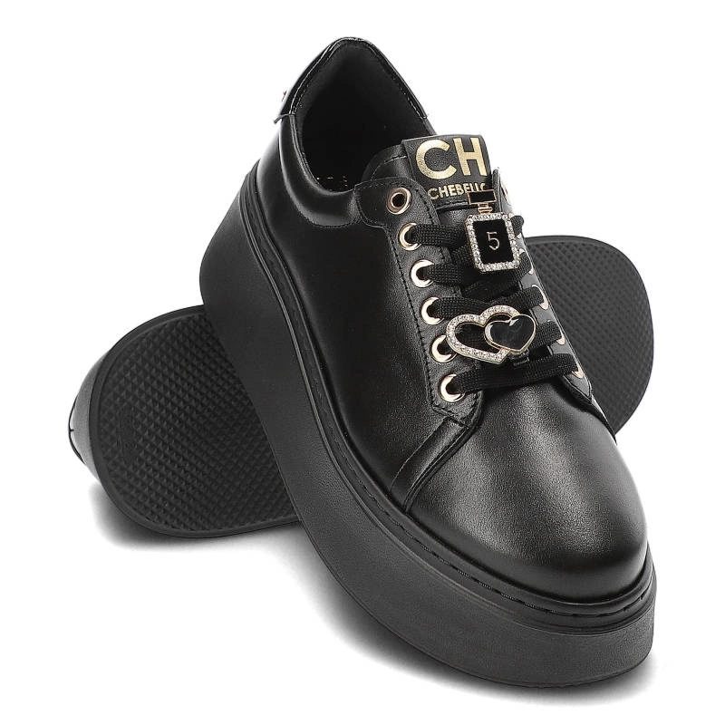 Tenisky Chebello - 4292_-002-240-PSK-S251 Czarny