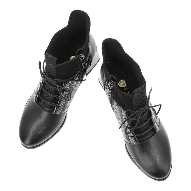 Členkové Topánky ARMODO - 60503 S.Czarny+Matrix+W